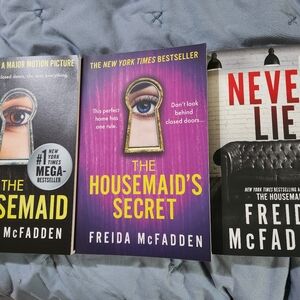 The Housmaid, The Housemaids Secret, Never Lie By Freida McFadden